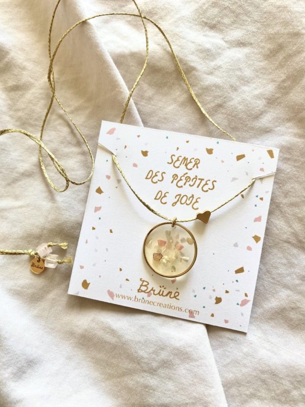Collier pépites de joie
