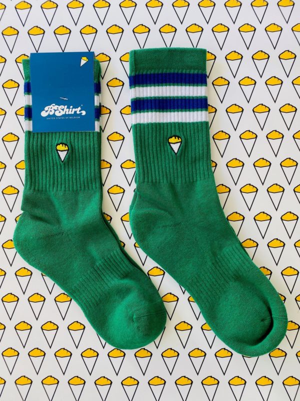 Chaussettes vertes frites – Image 2