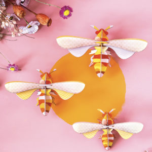 Set of 3 - Honey bees