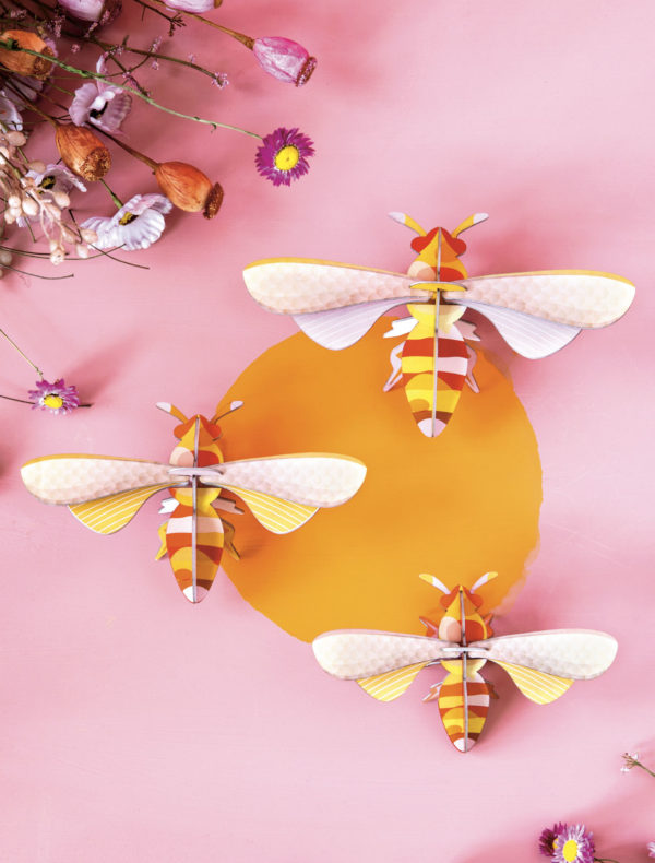 Set of 3 - Honey bees