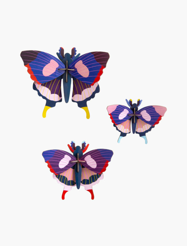 Set of 3 - Swallowtail butterflies – Image 2
