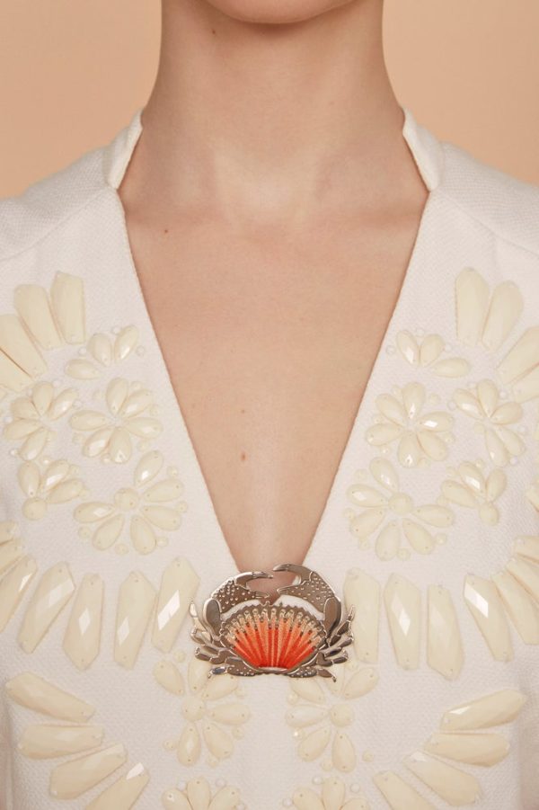 Broche crabe