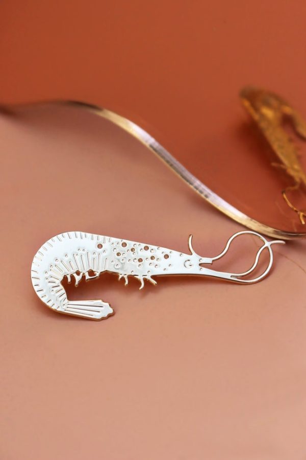 Pin's crevette
