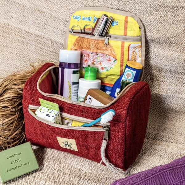 Trousse de toilette chanvre – Image 2