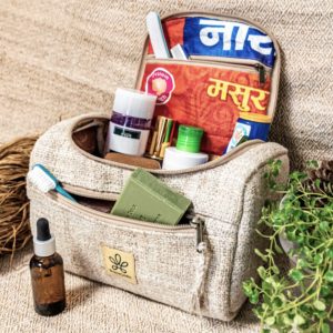 Trousse de toilette chanvre