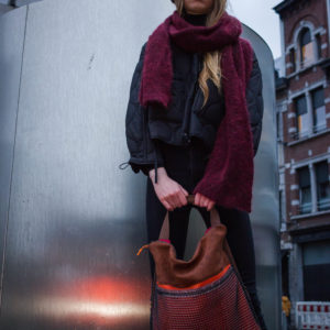 Sac mosuo camel/orange/rouge