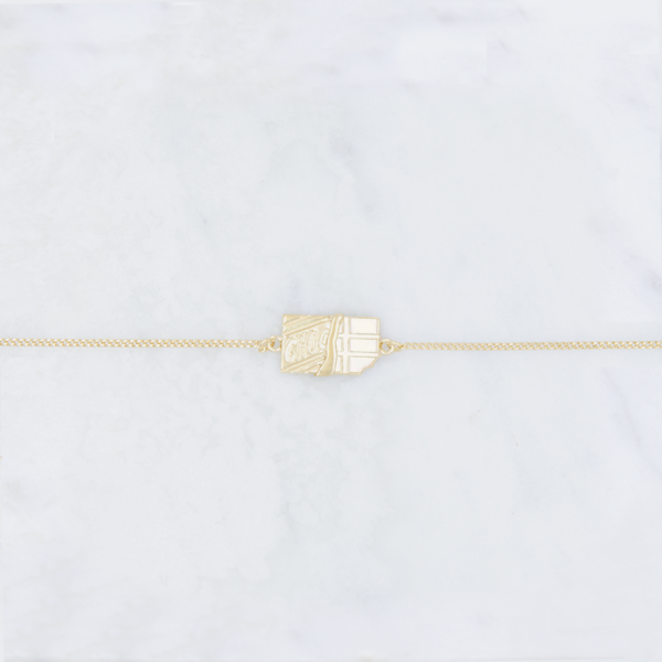 Bracelet choco blanc – Image 2