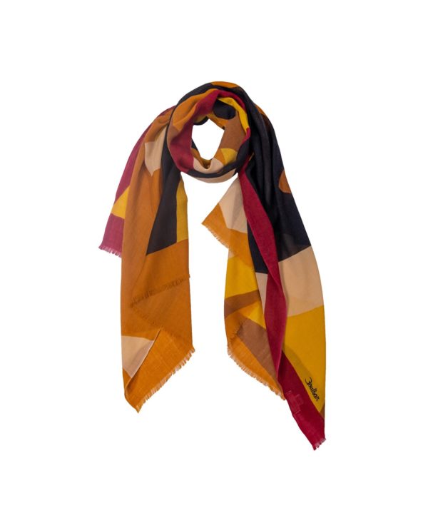 Foulard Wave Camel