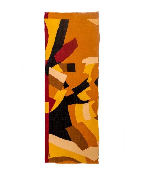 Foulard Wave Camel – Image 2