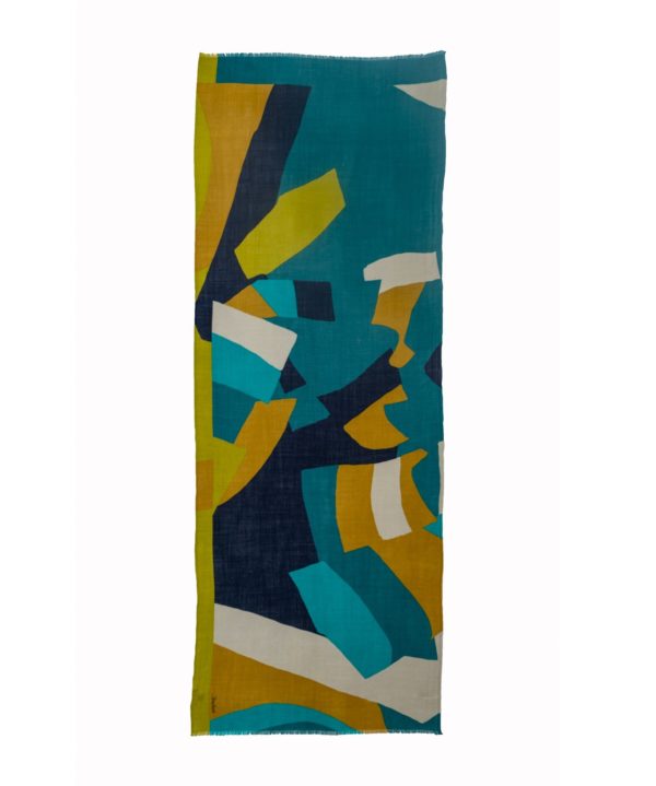 Foulard Wave vert – Image 2