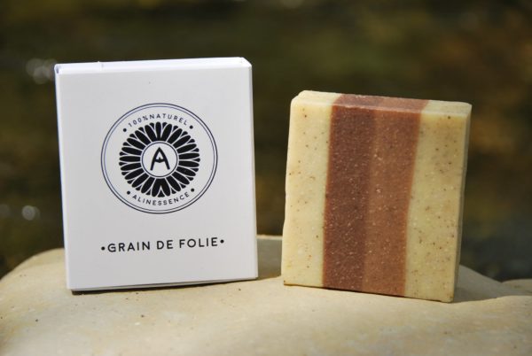 Savon exfoliant grain de folie
