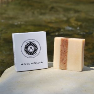 Savon réveil mielleux