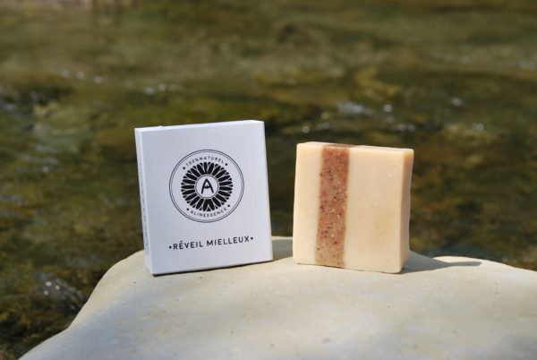 Savon réveil mielleux