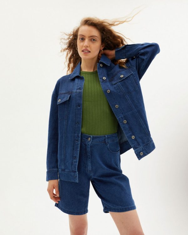 Veste chanvre denim