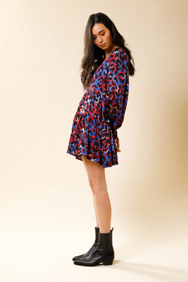 Mini dress babydoll leo – Image 3