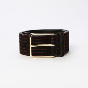 Ceinture nubuck noir