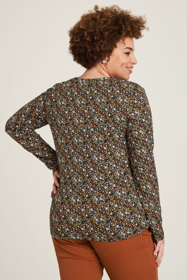 Blouse en jersey fleurie – Image 3
